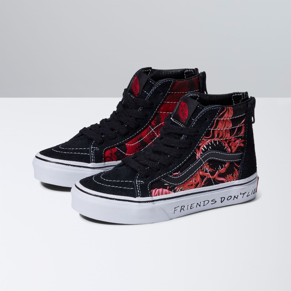 Vans X Choses étranges Enfants Sk8-hi Zip Choses étranges