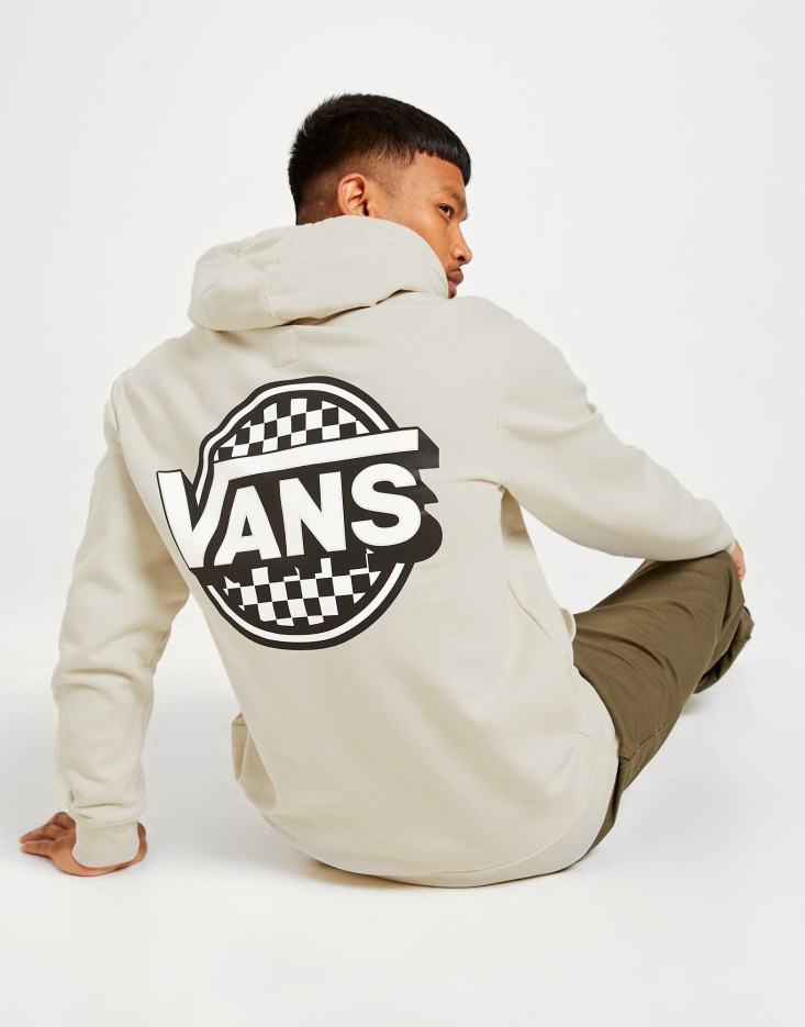 Vans 3d Check Sweat à Capuche Gris