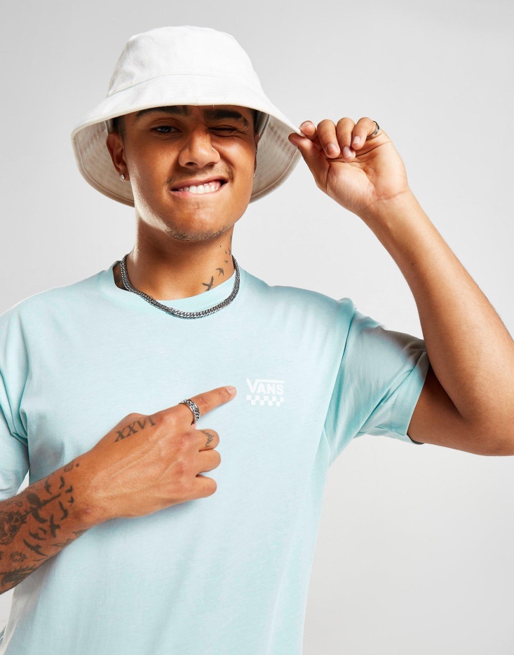 Tee Shirt Vans Core Bleu