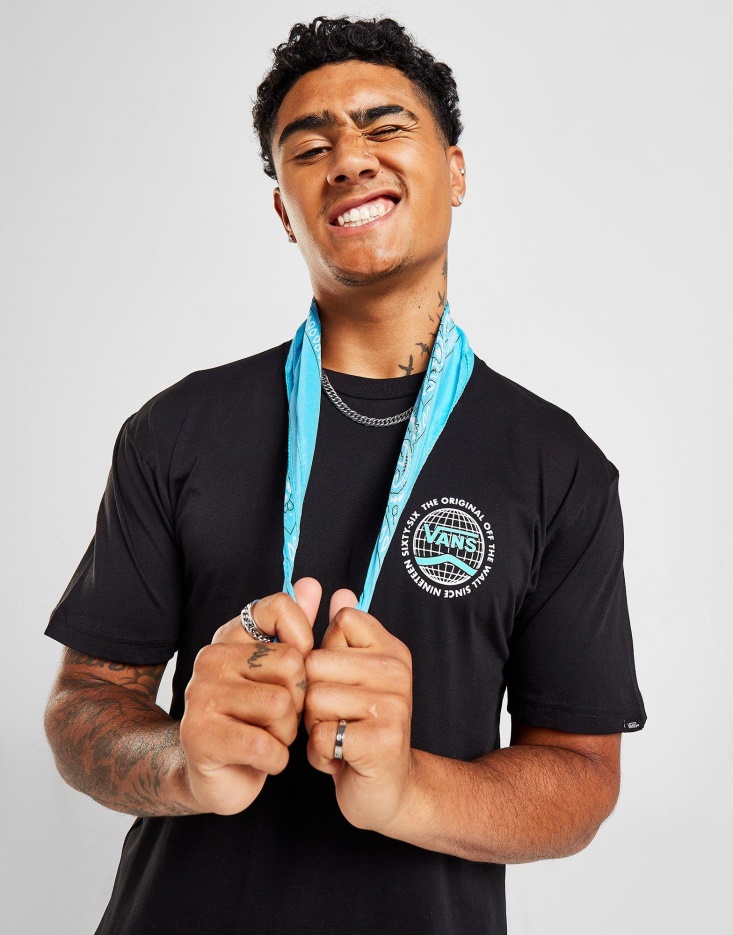 Tee Shirt Vans Globe Noir