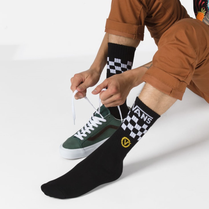 Cercle Vans Crew Chaussettes Noir