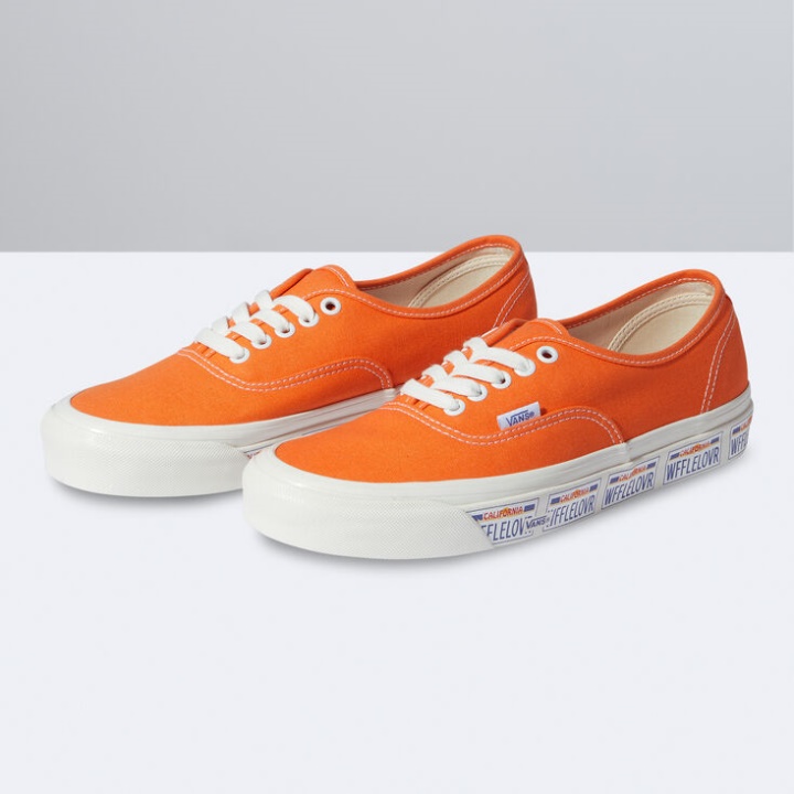 Vans Anaheim Factory Authentique 44 Dx Plaque De Vanité-tigre Orange