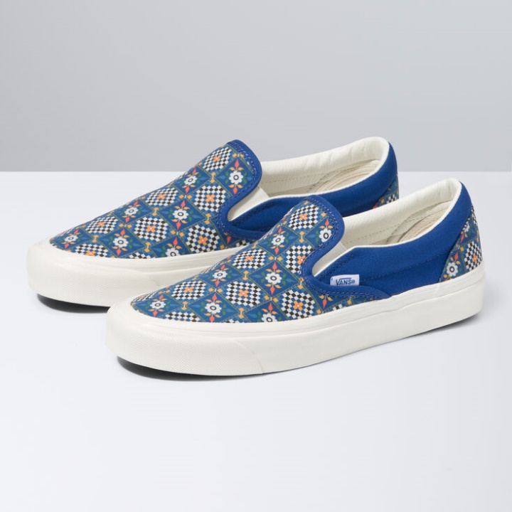 Vans Anaheim Factory Classic Slip-on 98 Dx Tuile Damier-limoges
