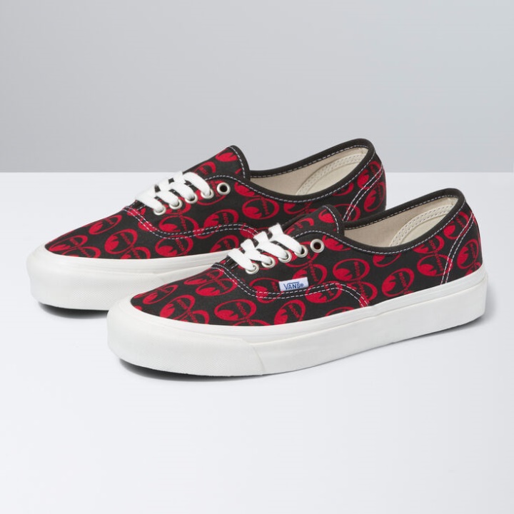 Vans Anaheim Factory Mooneyes Authentique 44 Dx Mooneyes-rouge