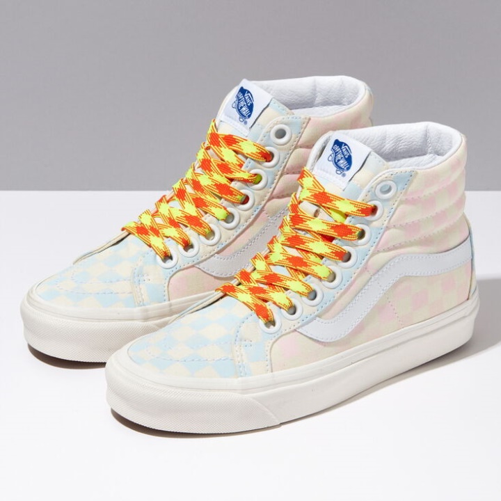 Vans Anaheim Factory Sk8-hi 38 Dx Og Lavage-damier