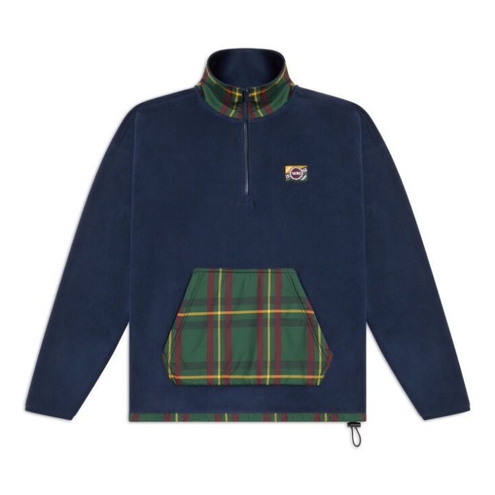 Vans Apricus Polaire Anorak Dress Blues