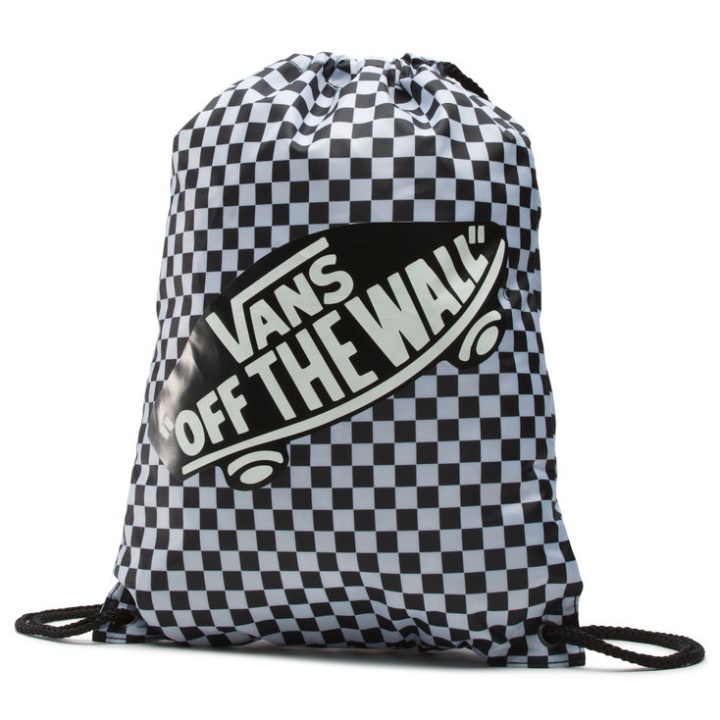 Vans Sac Benched Damier Noir-blanc