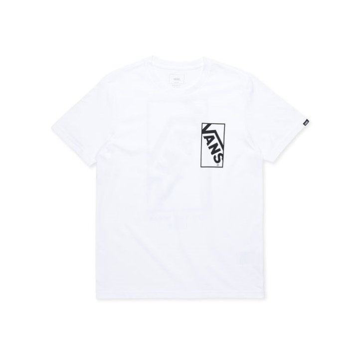 Tee Shirt Vans Box Liner Ii Blanc