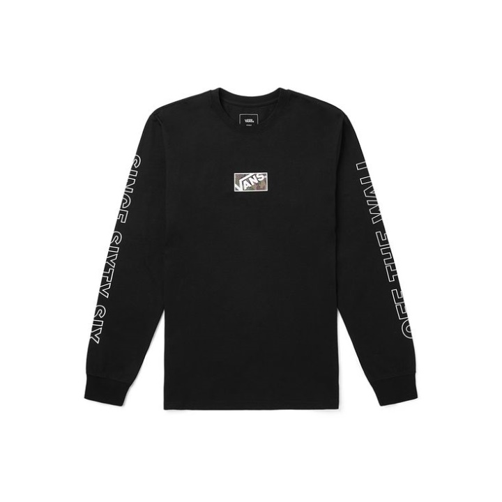 Vans Box Liner Otw T-shirt Manches Longues Noir