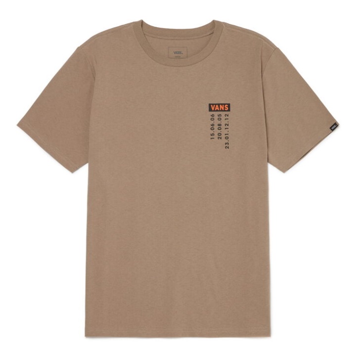 Vans Camper Sl Logo T-shirt Manches Courtes Désert Taupe