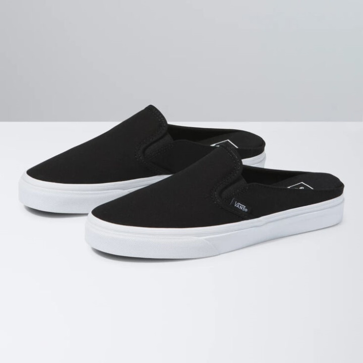 Vans Canvas Classic Slip-on Mule Toile Noir-true White