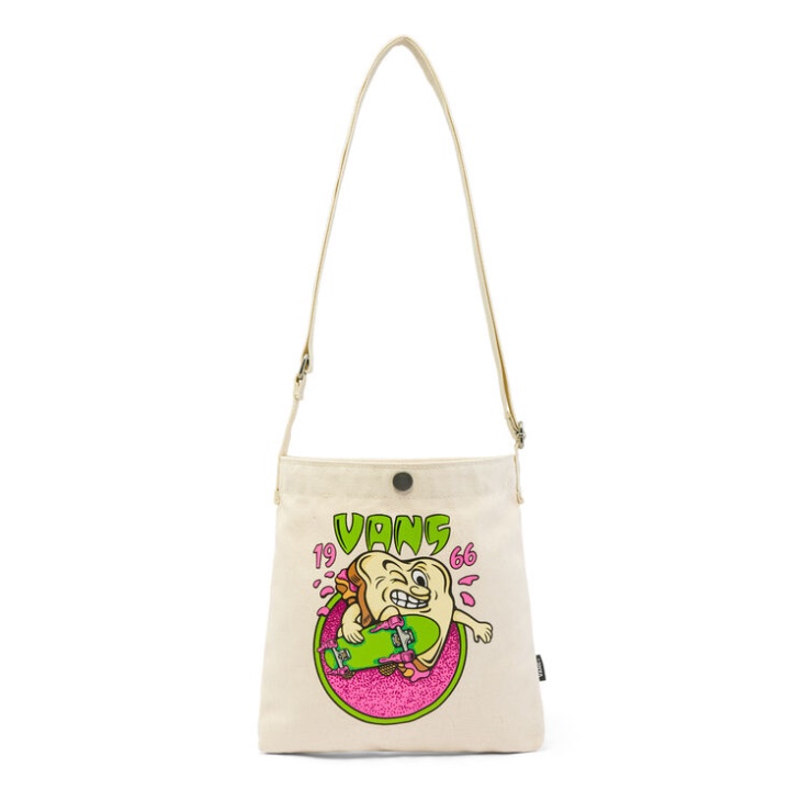Vans Toile Petit Sac Blanc Antique