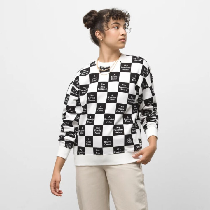 Vans Damier Jour Petit Ami équipage Damier