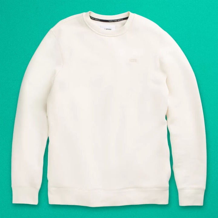 Vans Comfycush Crew Fleece Blanc Antique
