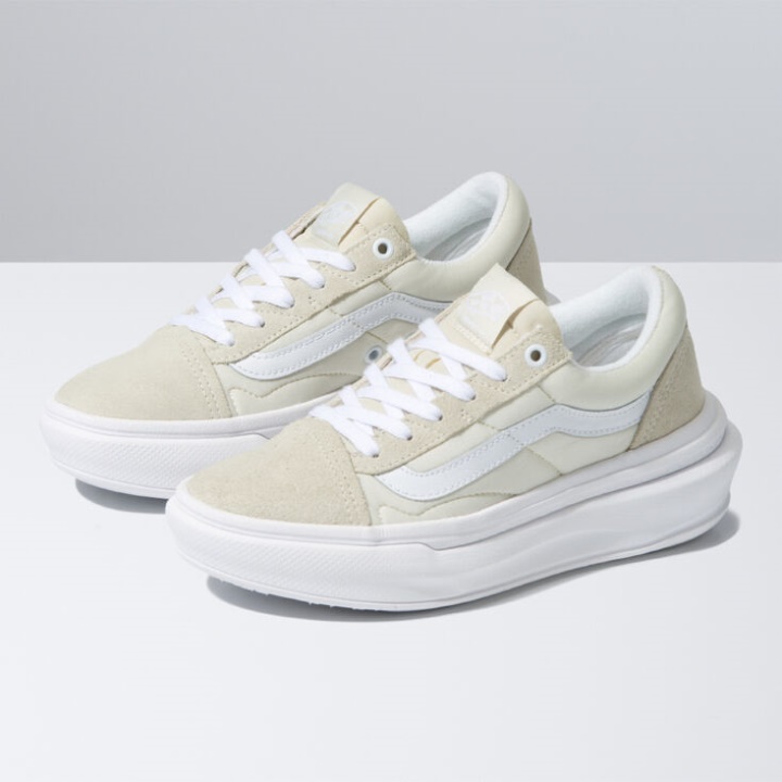 Vans Comfycush Old Skool Overt Cc Blanc Sable