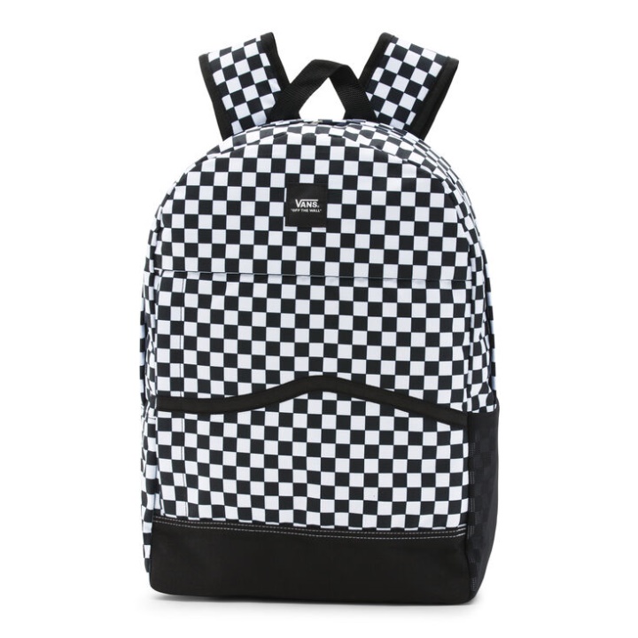 Vans Construct Skool Sac à Dos Carreaux Noir-blanc