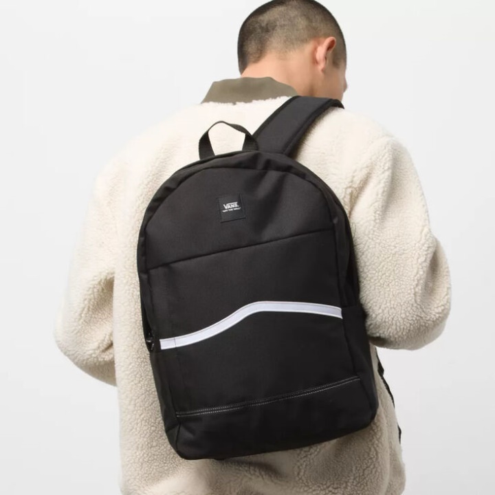 Vans Construct Skool Sac à Dos Noir-blanc