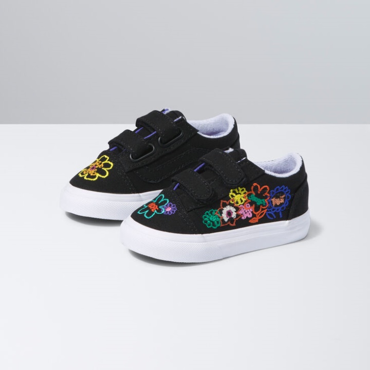 Vans Cultiver Soins Bambin Old Skool V Garden-true White