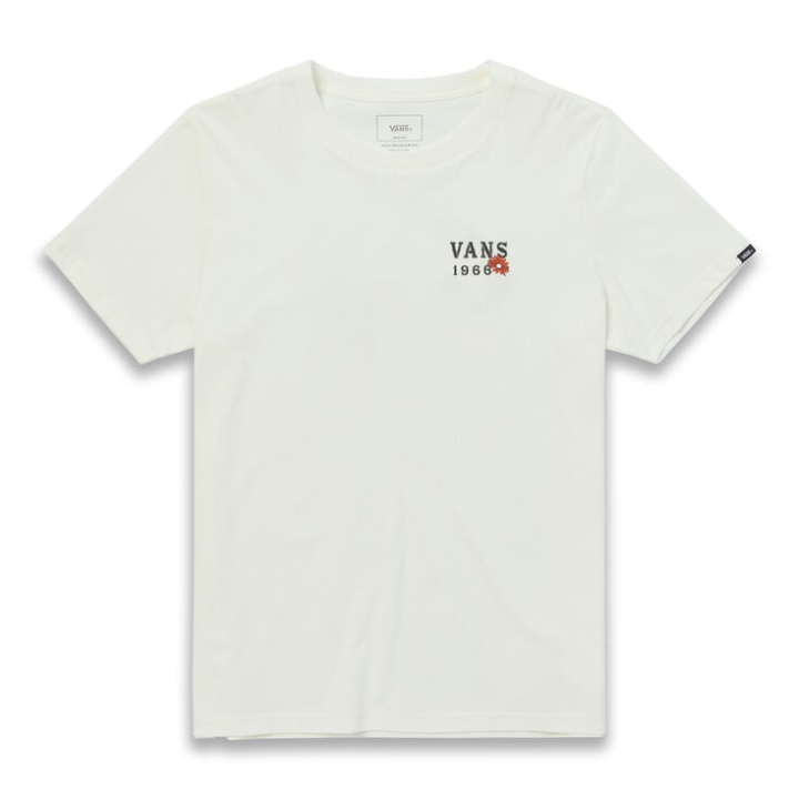Vans T-shirt Crâne Mignon Guimauve