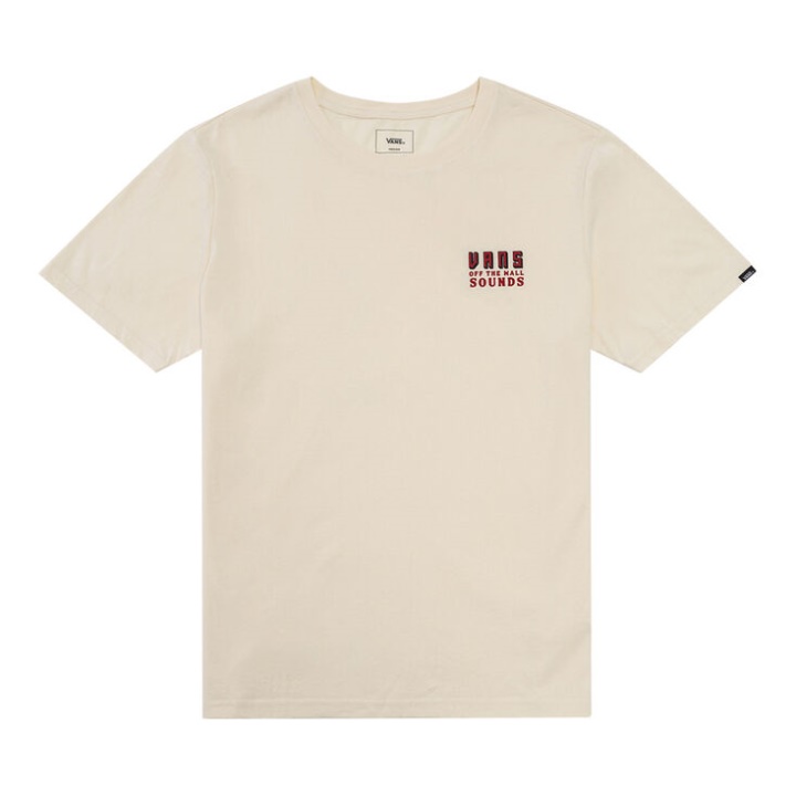 Vans Cute Serpent Gx T-shirt Manches Courtes Blanc Antique