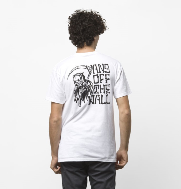 T-shirt Vans Départ Anticipé Blanc