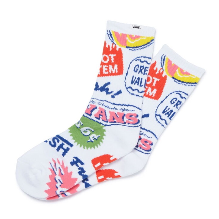 Chaussettes Vans Easy Going Crew (taille 6,5-10) Retro Mart