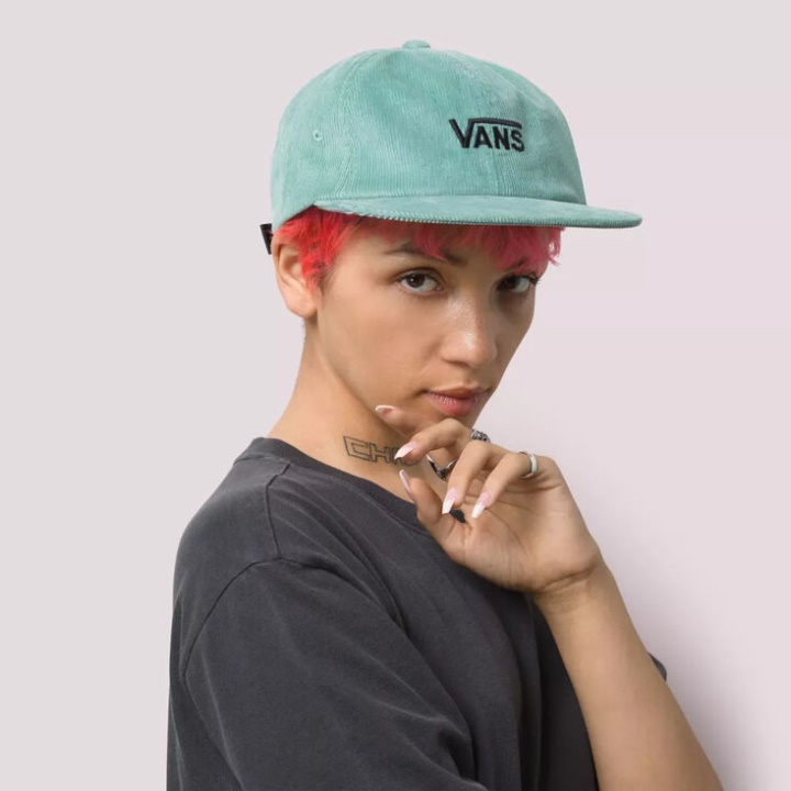 Vans Fabiana Delfino Cord Chapeau Pétrole Bleu