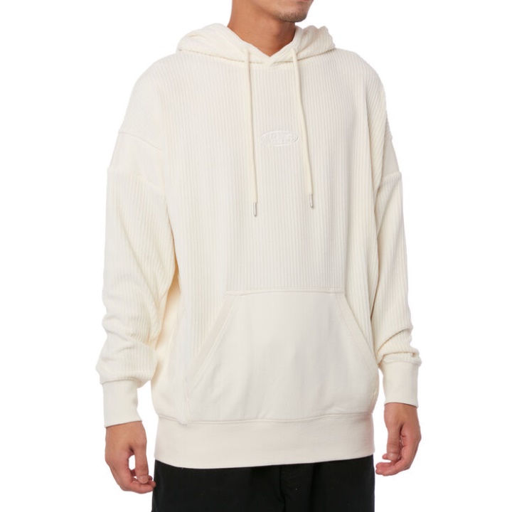 Vans Frohlich Sweat à Capuche En Velours Côtelé Blanc Antique