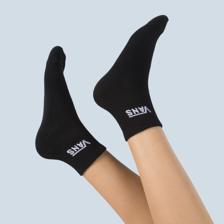 Vans Demi-chaussettes (taille 6,5-10 1 Pack) Noir