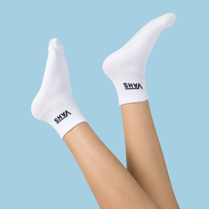 Chaussettes Mi-mollet Vans (taille 6,5-10 1 Paquet) Blanc