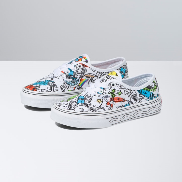 Vans Kids Crayola Authentique Bricolage-croquis à Votre Façon