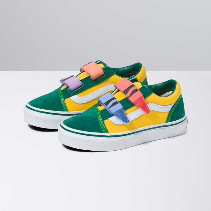 Vans Enfants Crayola Old Skool V Cr Prêt à L'emploi