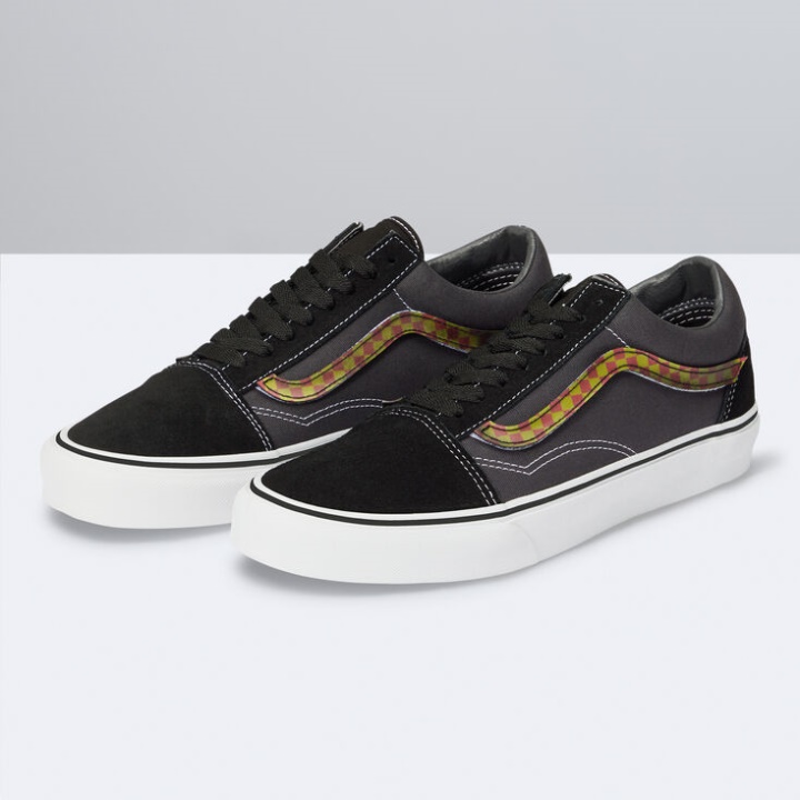 Vans Lenticular Sidetripe Old Skool Noir-asphalte