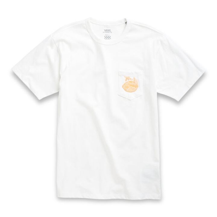 Vans Lizzie Armanto Poche T-shirt Blanc