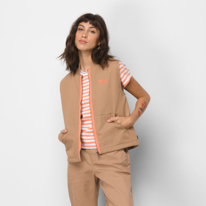 Vans Lizzie Armanto Gilet Beurre