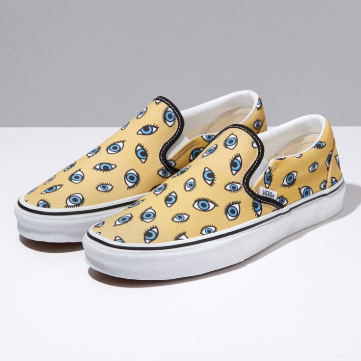 Vans Looking Glass Classic Slip-on Noir-true White