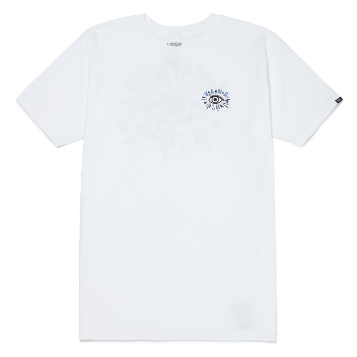 Tee Shirt Vans Looking Glass Blanc