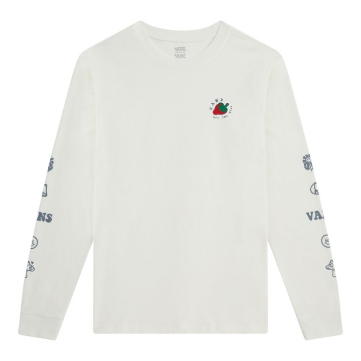 Vans Mellifluus T-shirt Manche Longue Guimauve