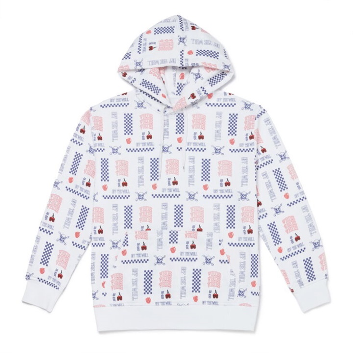 Vans New Varsity Sweat à Capuche Blanc Scramble