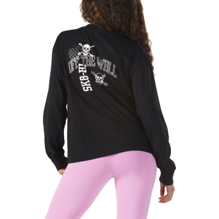 Vans New Varsity Manche Longue Noir Femme