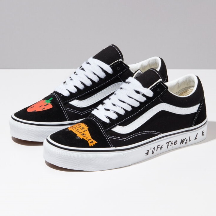 Vans Otw Art Collection Old Skool Noir-true White
