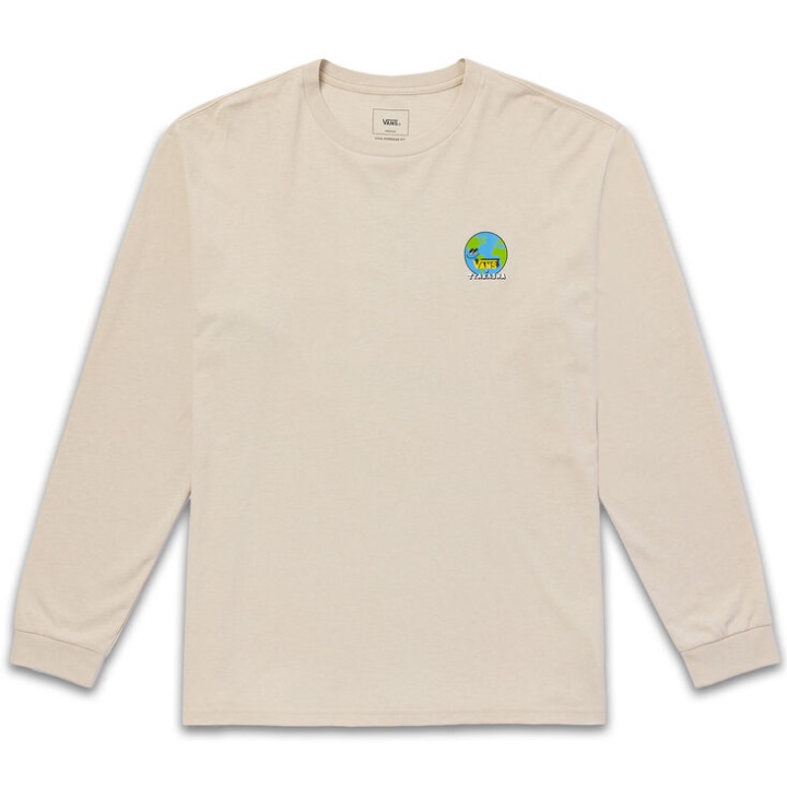 Vans Otw Art Collection Tyakasha T-shirt Manches Longues Avoine