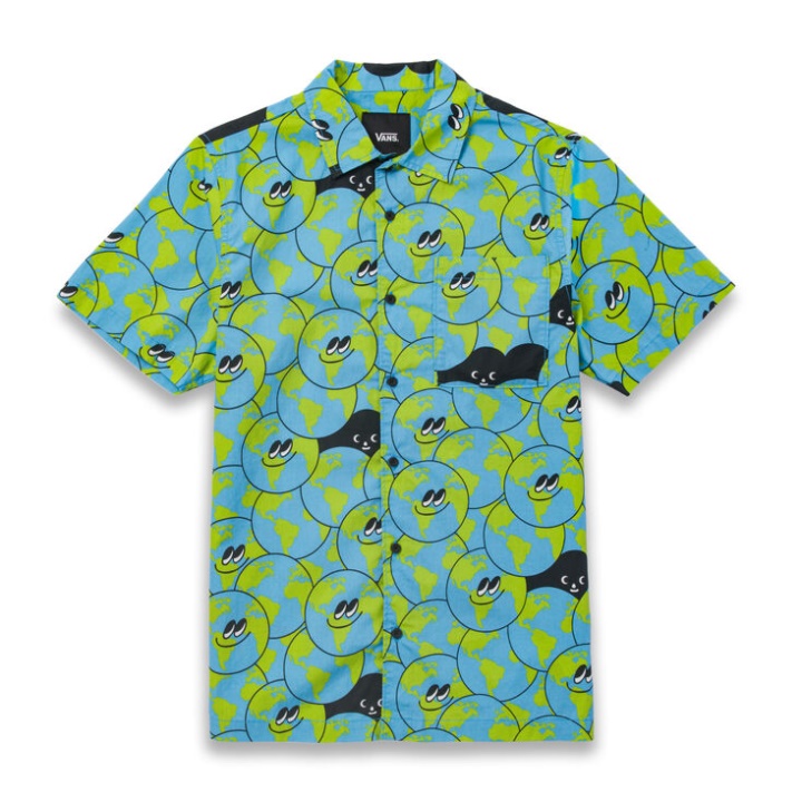 Vans Otw Art Collection Chemise Courte Tyakasha Imprimé Tyakasha