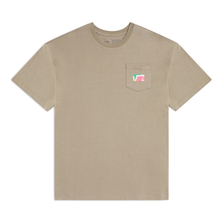 Vans Otw Boxed Drop V T-shirt Désert Taupe