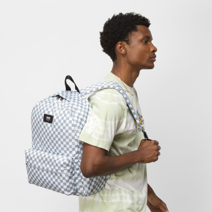 Vans Old Skool H2o Check Sac à Dos Vert Milieu Damier