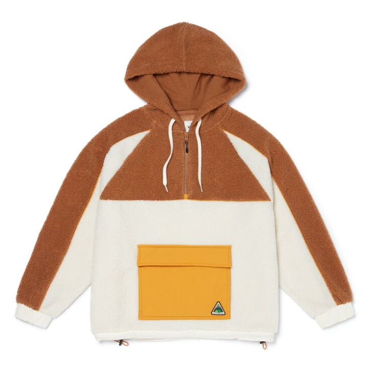 Vans Otd Sherpa Anorak Blanc Antique