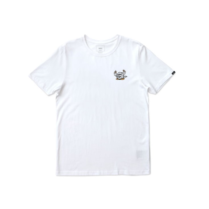 Tee Shirt Vans Over Chill Blanc