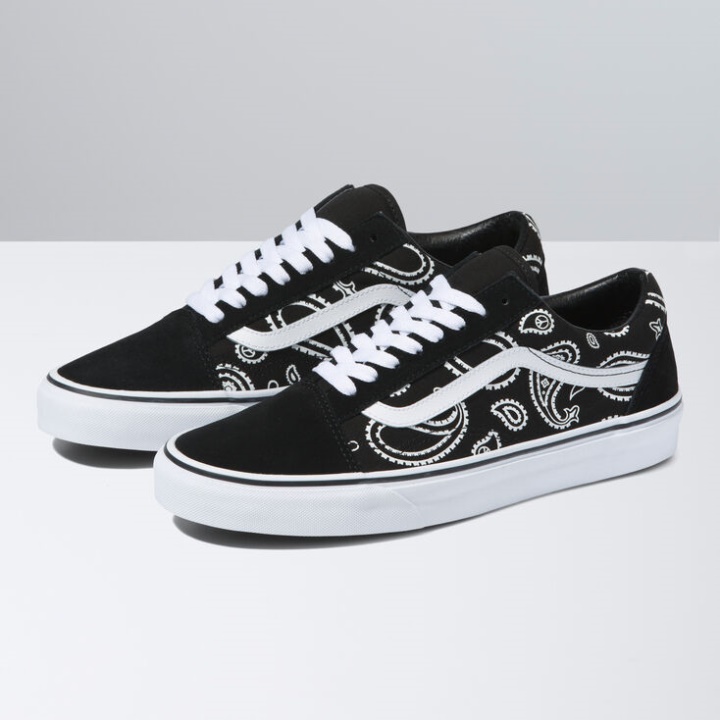 Vans Peace Paisley Old Skool Noir-vrai Blanc