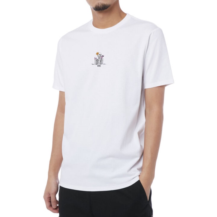 T-shirt Vans Pretty Mindful Blanc