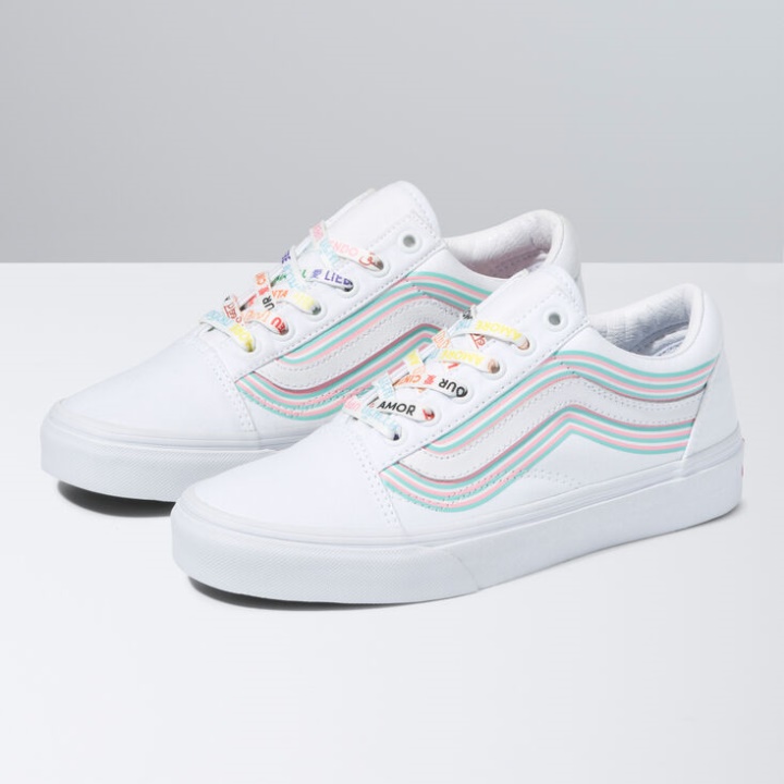 Vans Pride Old Skool Blanc-vrai Blanc